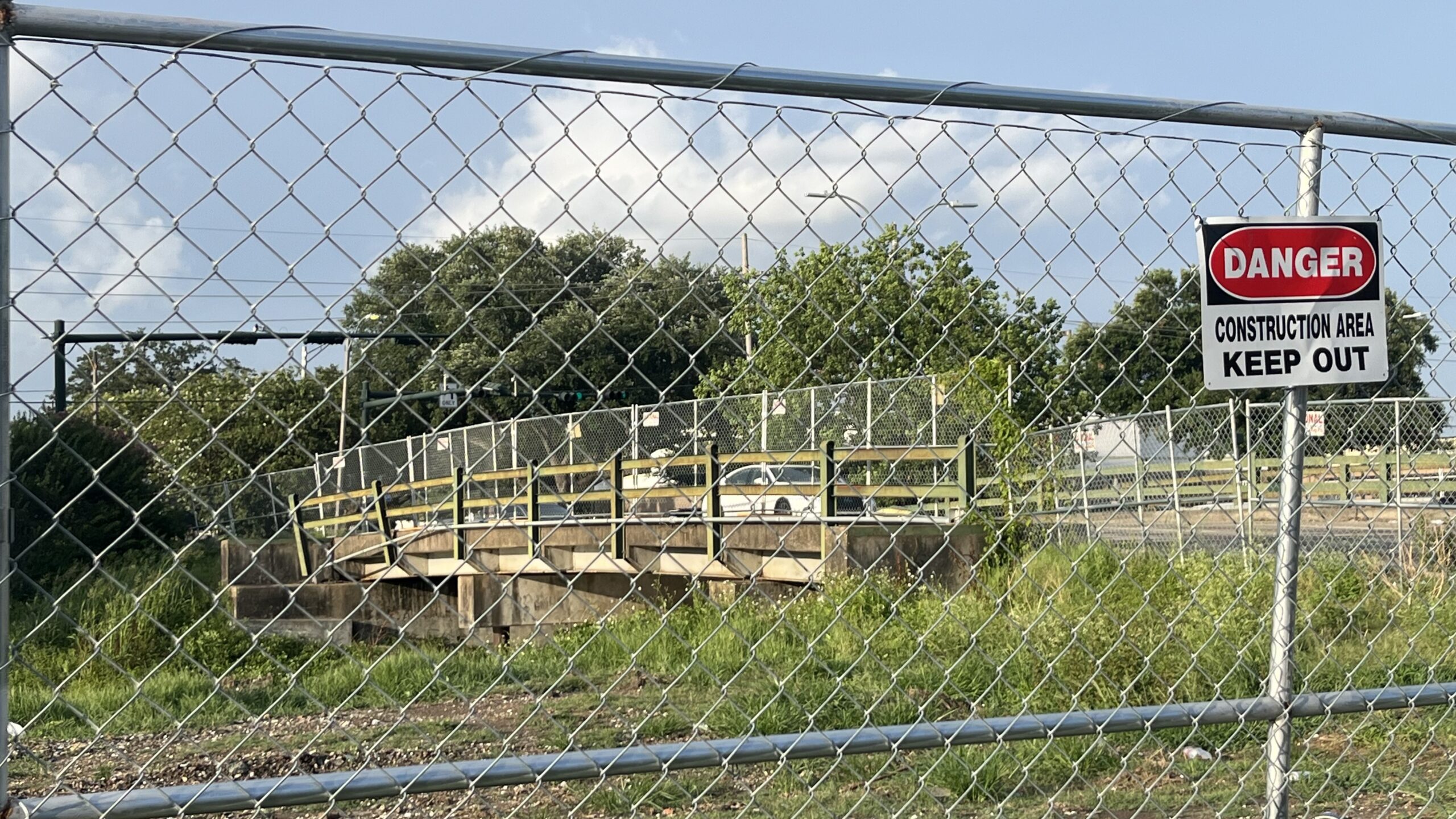 Built in 1958, the James W. Hibben Memorial Bridge that spans the Gen. de Gaulle drainage canal at Holiday Drive, will be demolished in late 2025. Algiers residents will be without a crossing there for about a year before a new bridge is built, City Councilman Freddie King III said.